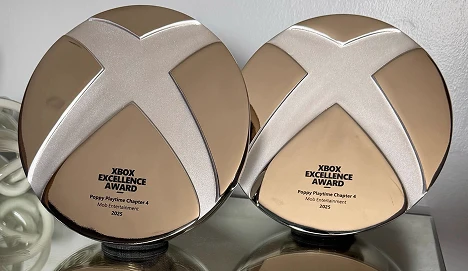 Two xbox excellence awards
